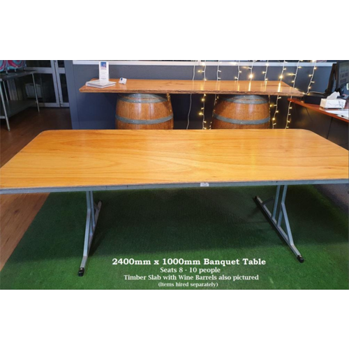 2400mm Banquet Table